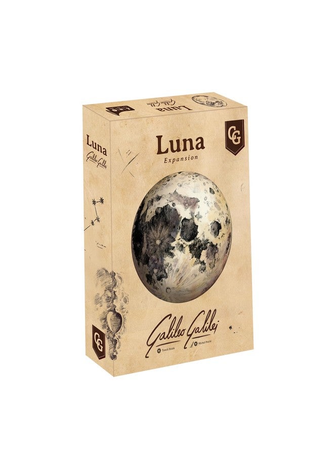 Capstone Games Galileo Galilei: Luna Strategy Board Game Expansion - Discover The Moon & Grand Inquisitors, 1-4 Players - Image 1